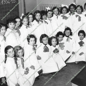 Classe di una scuola elementare nell’anno scolastico 1954/1955  