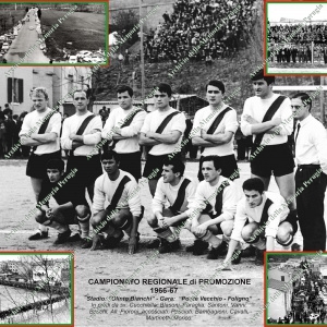 La partita di calcio Ponte Vecchio-Foligno