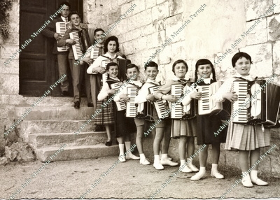 Scuola di fisarmonica a San Marco
