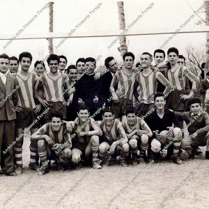 La squadra di calcio del Pretola, 1957/1958