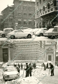 La grande nevicata del 1956, durante e dopo