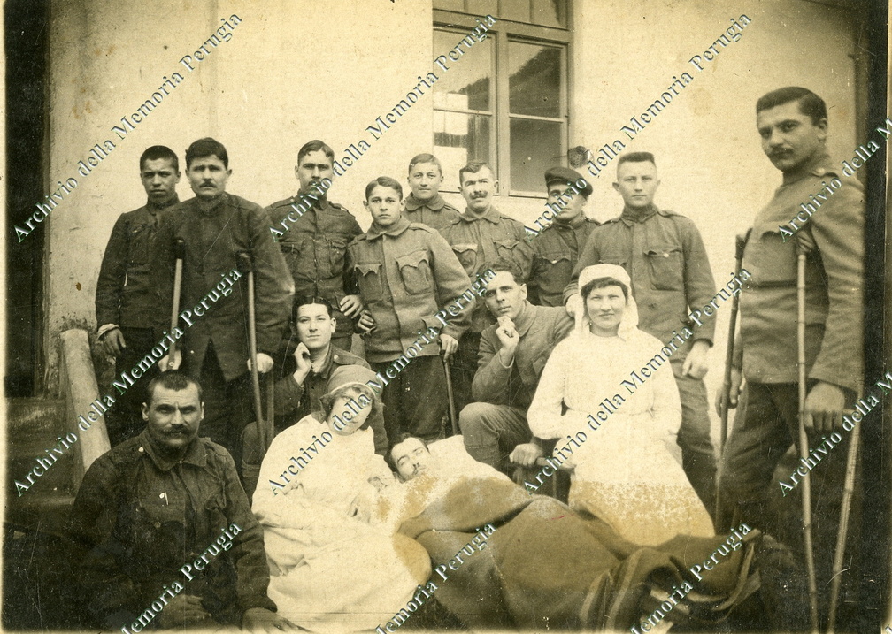 Ricordo del periodo trascorso in un ospedale militare in Ungheria durante la Prima Guerra Mondiale