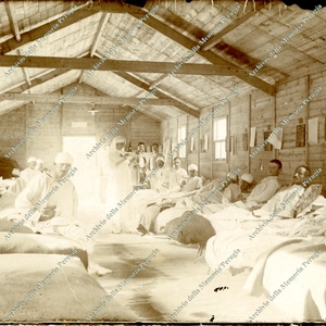 Feriti della Prima Guerra Mondiale in ospedale