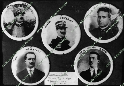 I Fratelli della Rispettabile Loggia “Francesco Guardabassi” caduti in combattimento nella Prima Guerra Mondiale