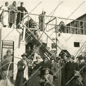 Goliardia - Festa delle Matricole del 1933. Il carro di Agraria